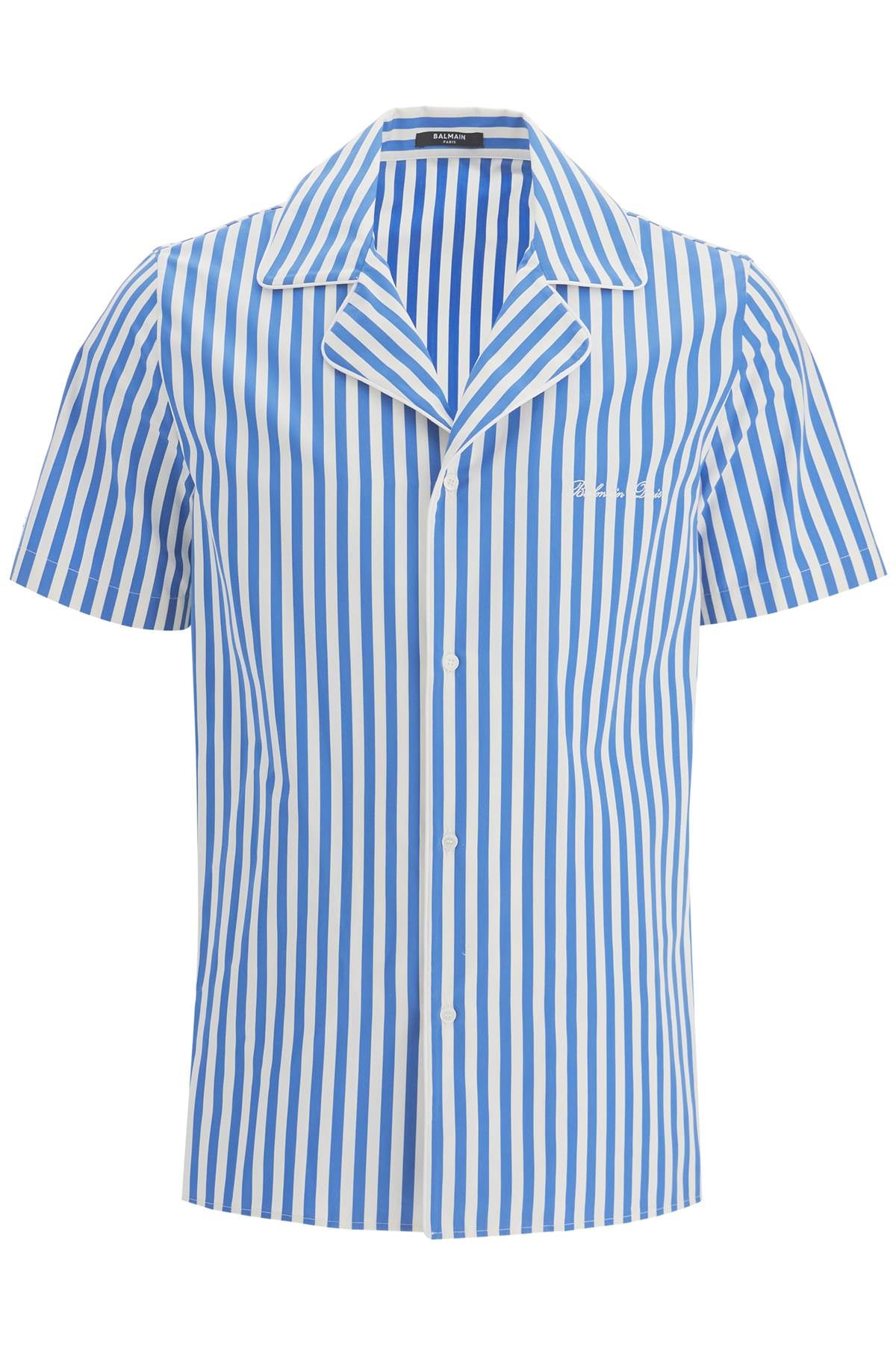 striped pajama shirt for DH1HN065CF16 BLEU PÂLE/BLANC