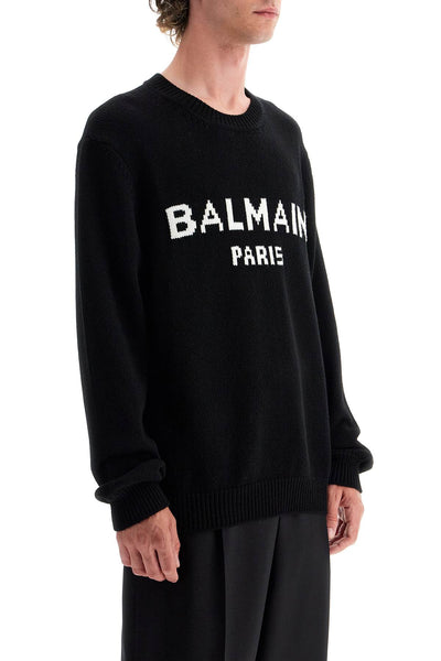 oversized branded sweater DH1KD000KG97 BLACK/WHITE