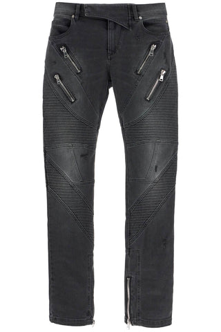 slim fit biker jeans for DH1MG110DE68 USED BLACK