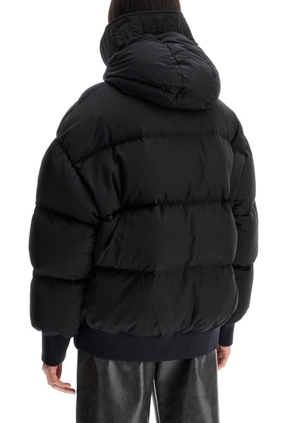 short down jacket by dun DUNLOPE ENNIO BLACK