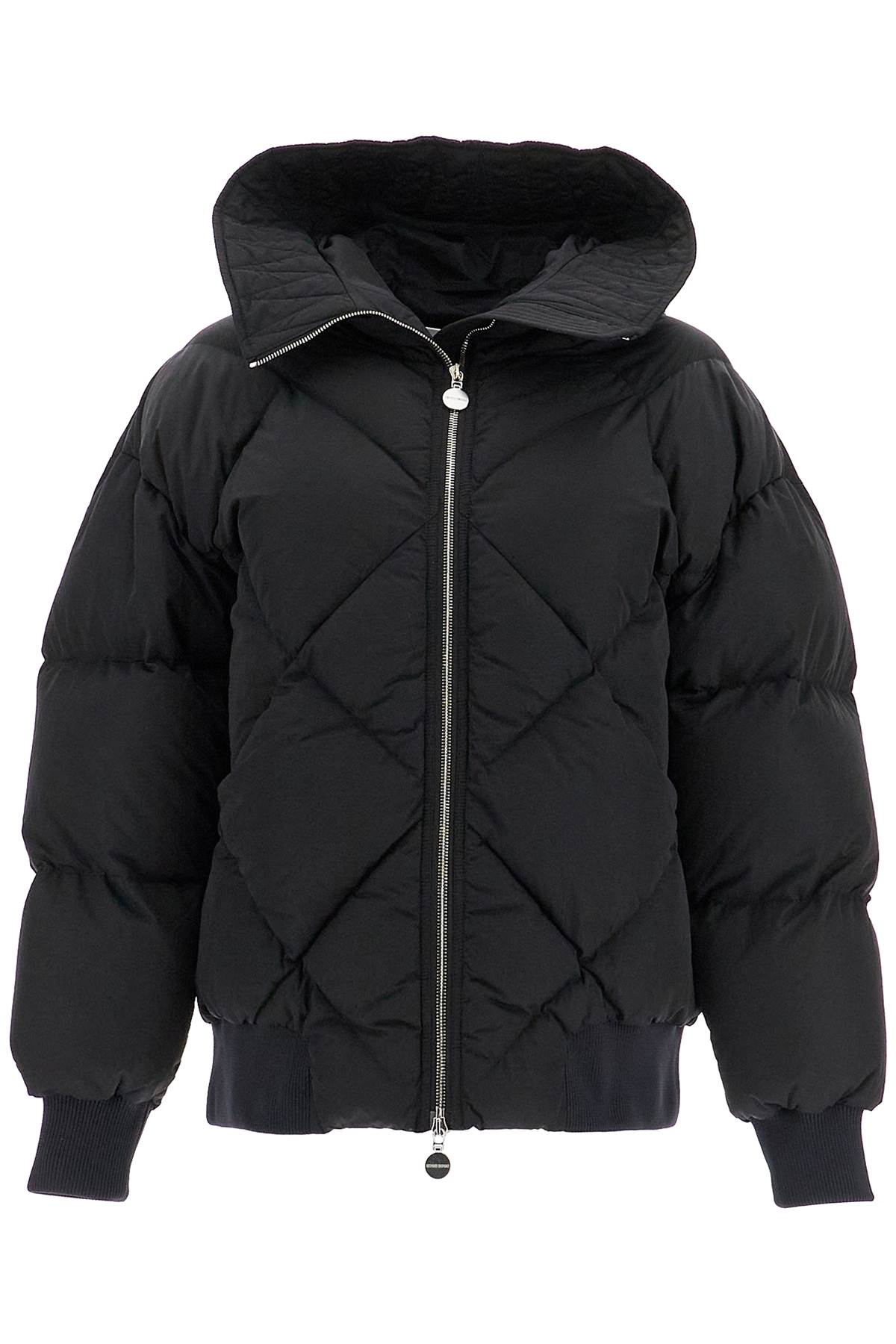 short down jacket by dun DUNLOPE ENNIO BLACK