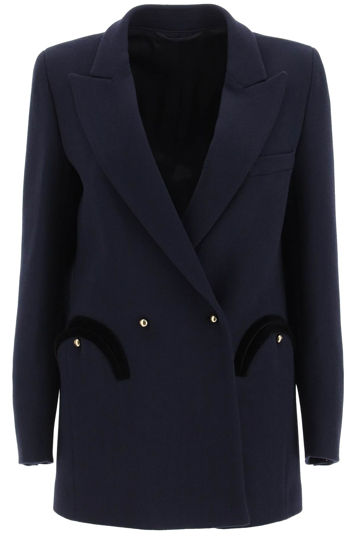 resolute everynight essential wool blazer EBD05 ESSE 007 NAVY