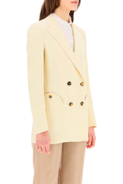 savannah everyday unlined blazer EBD19 S ESSE 015 CREAM