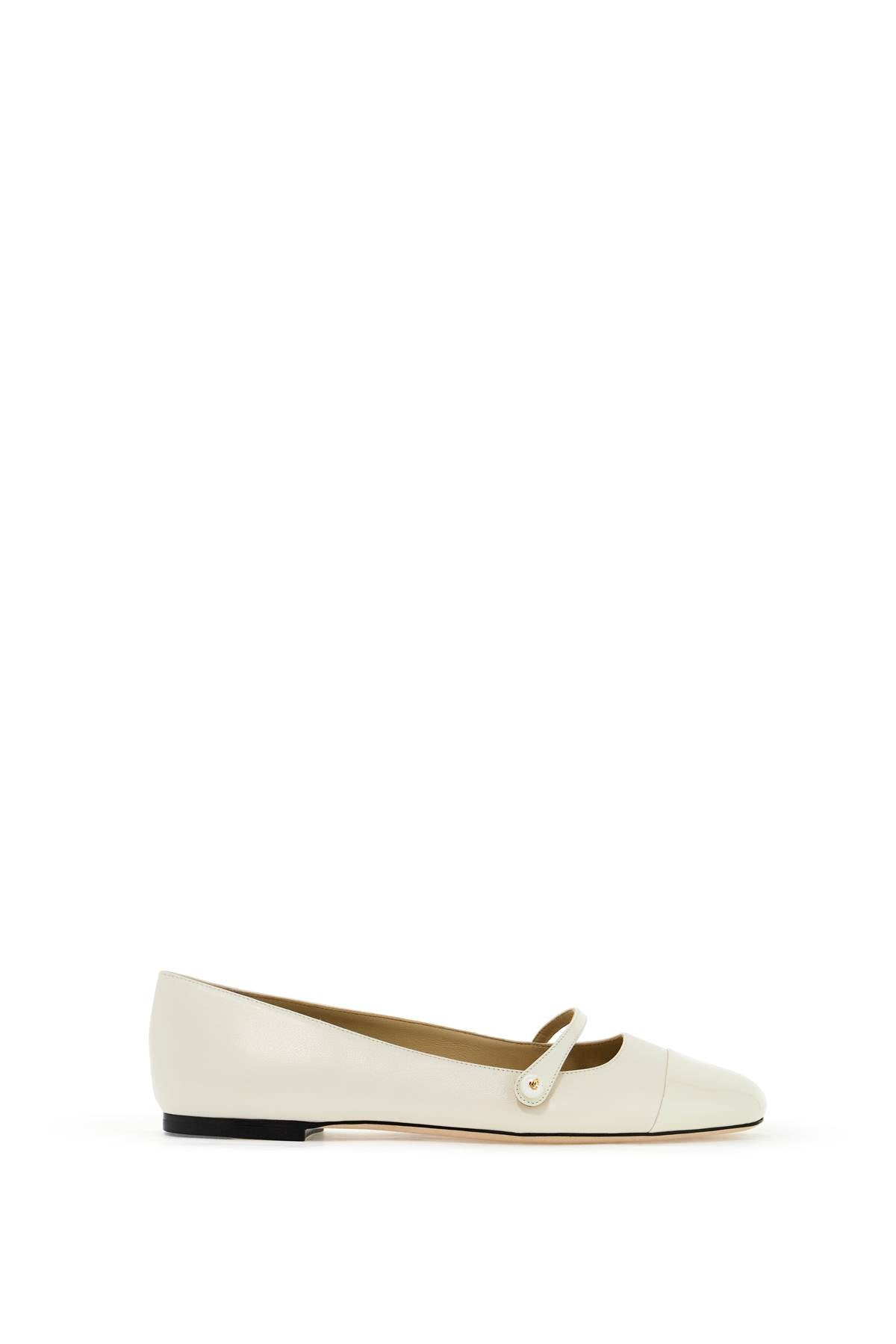 elisa ballet flats in nappa leather ELISA FLAT PTZ LATTE LATTE