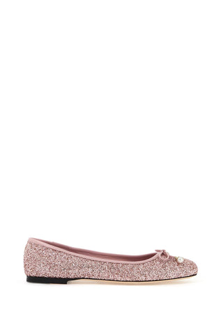 glittery elm ballet ELME FLAT PZF ROSE