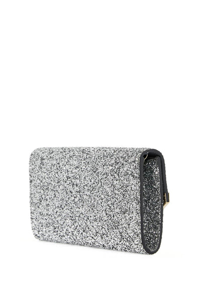 glittered emmie clutch EMMIE PZF SILVER LIGHT GOLD