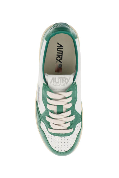 Autry 獎牌得主低筒運動鞋 EPTLWWB03 白色 綠色