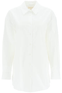 espanto oversized cotton shirt ESPANTO WHITE