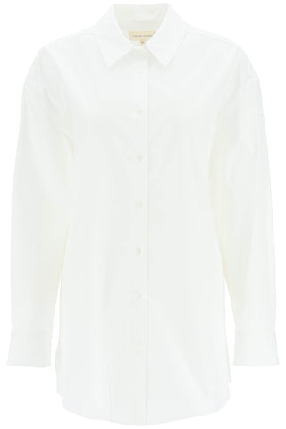 espanto oversized cotton shirt ESPANTO WHITE