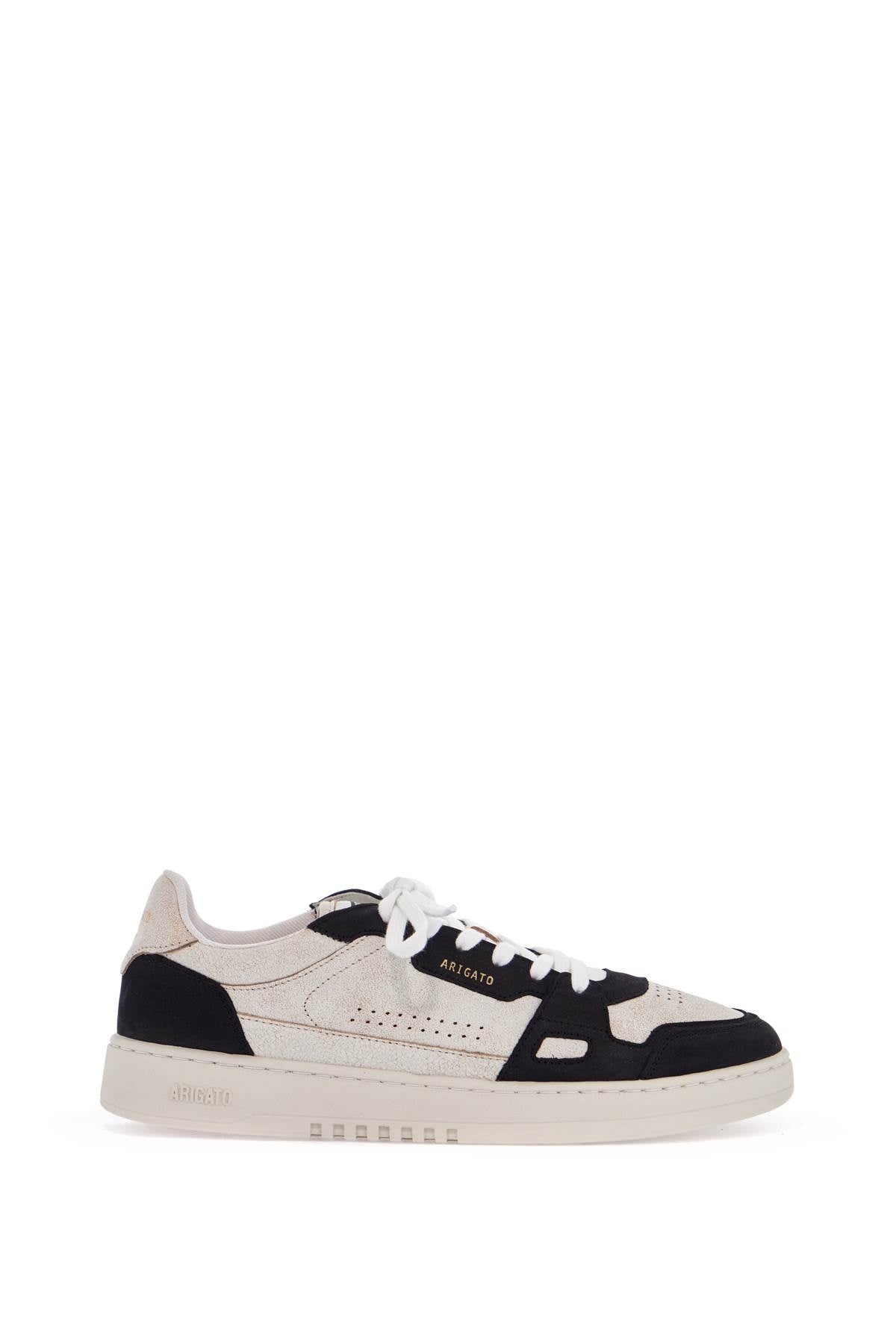 sneaker dice lo beige and black in leather and suede with recycled materials F1697004 BEIGE BLACK | Italystation.com