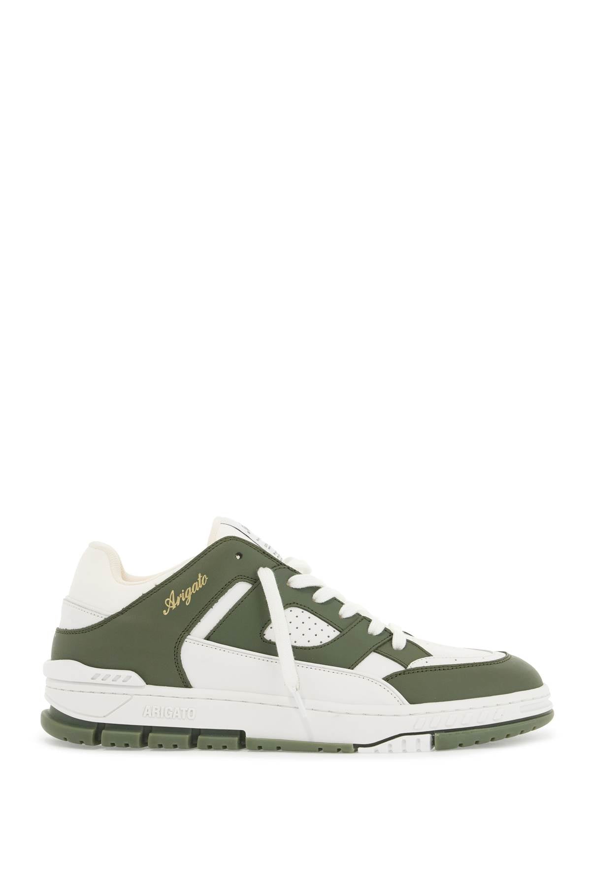 low-cut sneaker F2544001 WHITE DK GREEN