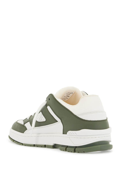 low-cut sneaker F2544001 WHITE DK GREEN