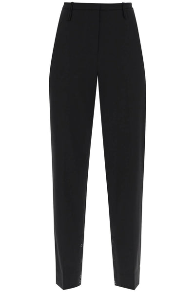 cigarette pants F8679 BLACK