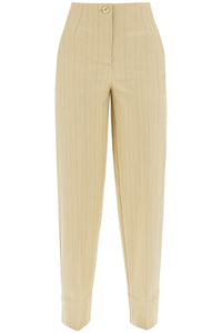 striped tapered trousers F9257 SAHARA SUN