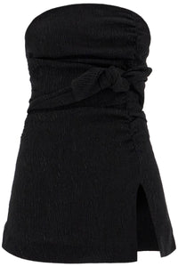 strapless viscose top for F9397 BLACK