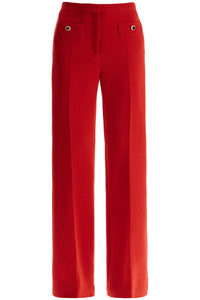 tailored wool bootcut trousers for FABX3905 F4372 RED