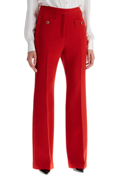tailored wool bootcut trousers for FABX3905 F4372 RED