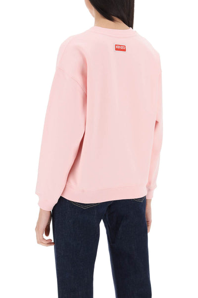 bokè flower crew-neck sweatshirt FD52SW0364ME ROSE CLAIR