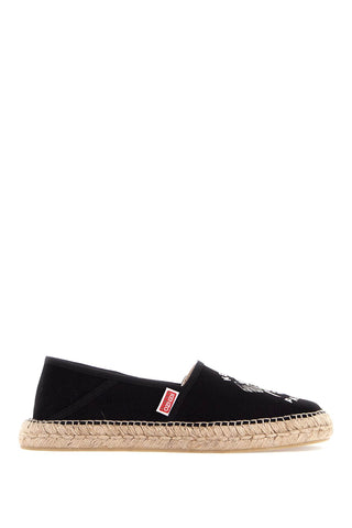 canvas espadrilles with logo embroidery FE52ES020F82 NOIR