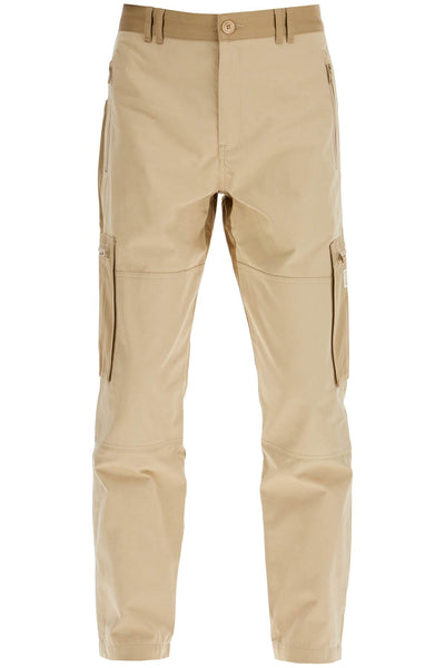 cotton cargo pants for men FE65PA1129CA BEIGE