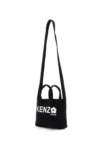 small kenzo utility denim tote bag FE68SA910F36 BLACK