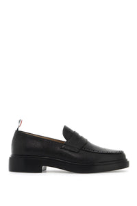 "jam leather loafers with FFF002C 00198 BLACK
