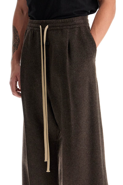 brushed wool trousers FG24FW40 4003DWC MOCHA