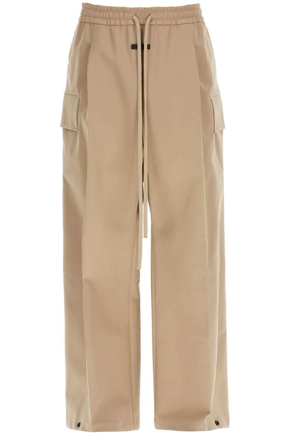 cargo wool and cotton blend trousers FG840 321WCT DUNE