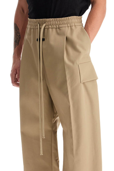 cargo wool and cotton blend trousers FG840 321WCT DUNE