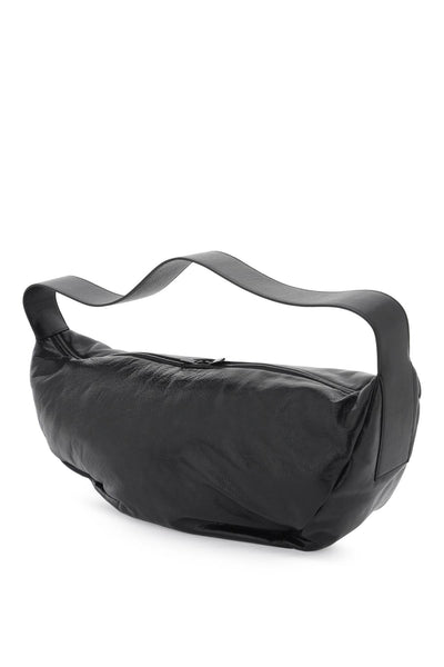 shell shoulder bag with strap FG870 016MLE BLACK
