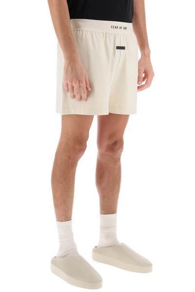 the lounge boxer short FGLW40 005JER CREAM