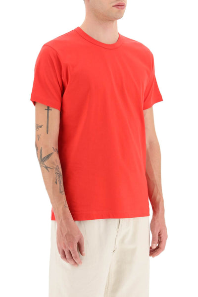 cotton crewneck t-shirt FN T005 W24 RED