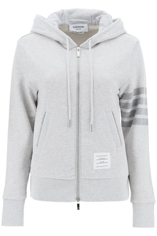 4-bar hoodie with zipper and FJT174A 06910 LT GREY