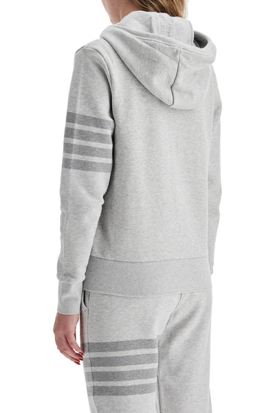 4-bar hoodie with zipper and FJT174A 06910 LT GREY