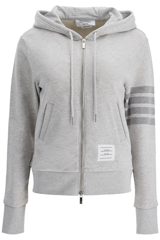 4-bar hoodie with zipper and FJT174A 06910 LT GREY