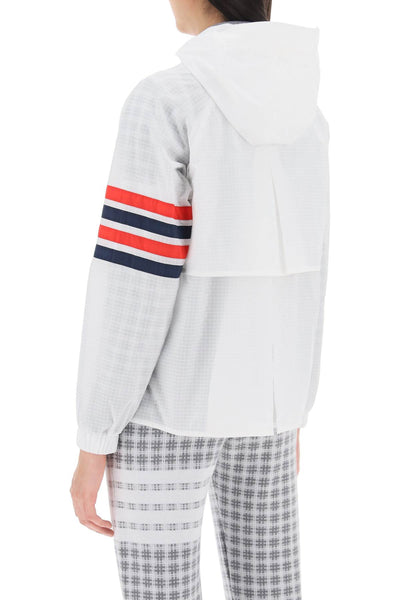 4-bar jacket in ripstop FJT316AF0517 WHITE