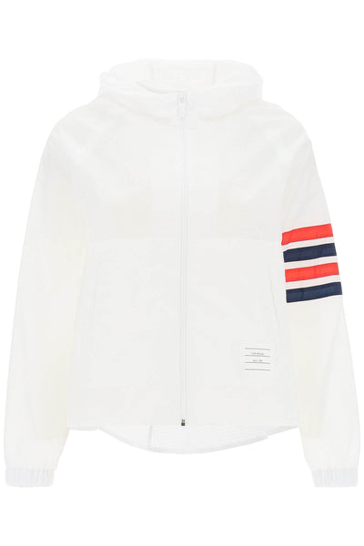 4-bar jacket in ripstop FJT316AF0517 WHITE