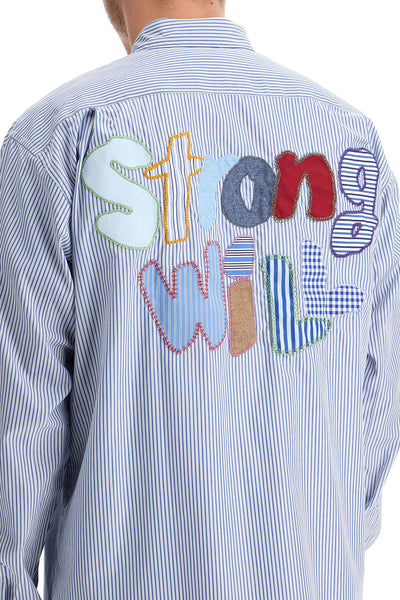 'strong will' striped FN B037 W24 STRIPE