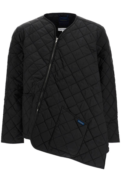 COMME DES GARCONS SHIRT asymmetric quilted FN | Italystation.com - Shop Now at italystation.com