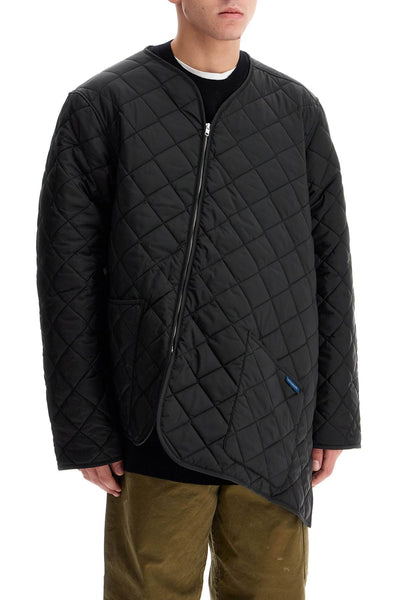 COMME DES GARCONS SHIRT asymmetric quilted FN | Italystation.com - Shop Now at italystation.com