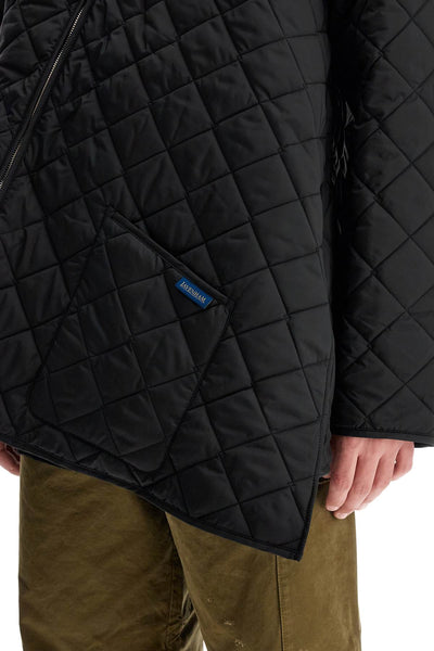 COMME DES GARCONS SHIRT asymmetric quilted FN | Italystation.com - Shop Now at italystation.com