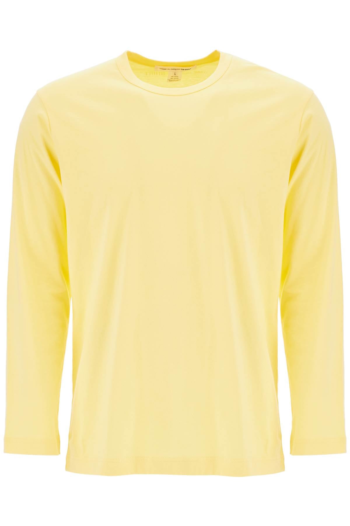 long sleeve t-shirt FN T014 W24 YELLOW