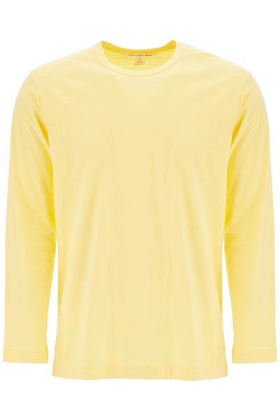 long sleeve t-shirt FN T014 W24 YELLOW