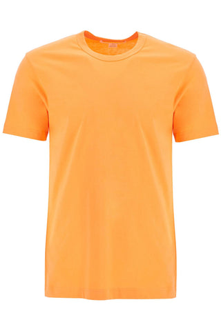 cotton crewneck t-shirt FN T015 W24 ORANGE