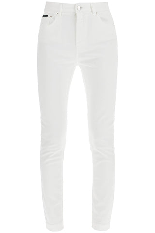 stretch denim audrey jeans in italian html FTAH6D G8EZ0 BIANCO OTTICO