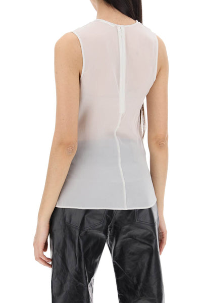 sleeveless silk top in FTK201 SE0008 CRAIE