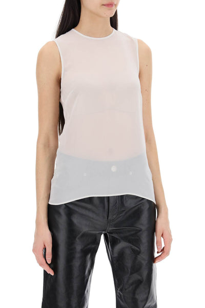 sleeveless silk top in FTK201 SE0008 CRAIE