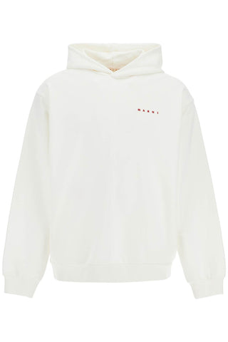 sweatshirt with back FUMU0067PO USCW96 NATURAL WHITE