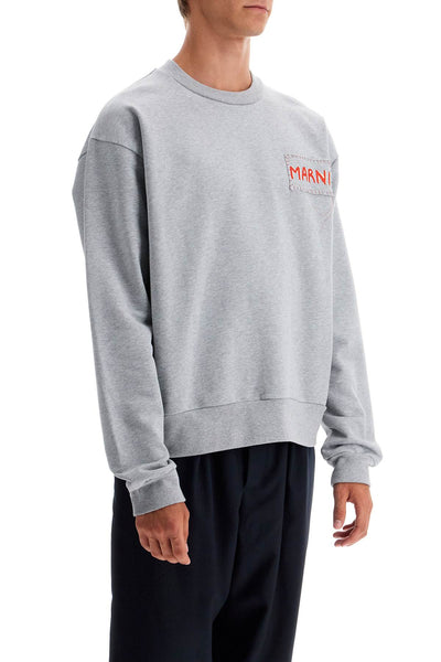 sweatshirt with logo FUMU0074X1 UTC397 SODIUM