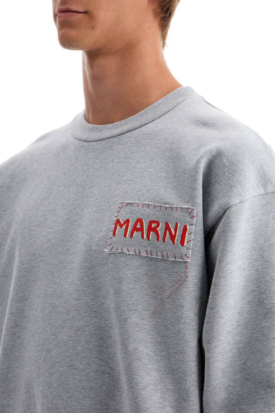 sweatshirt with logo FUMU0074X1 UTC397 SODIUM